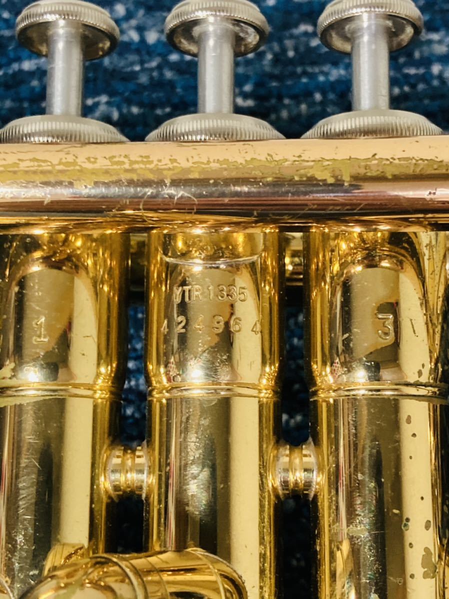 トランペット YAMAHA YTR-1335 ハードケース付 ヤマハ 本体 ケース付き