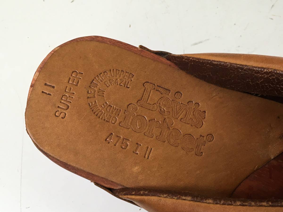 リーバイス 希少 オリジナル サボ サンダル SURFEFR 70s ビンテージ 