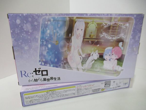 Re ゼロから始める異世界生活 ステンレスクロック 全2種セット リゼロ レム ラム エミリア 時計 プライズ 非売品 コミック アニメグッズ 売買されたオークション情報 Yahooの商品情報をアーカイブ公開 オークファン Aucfan Com