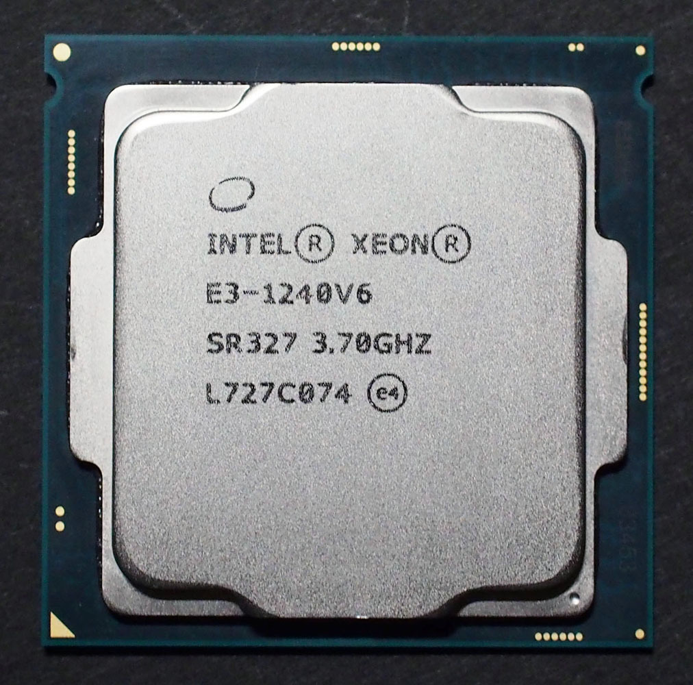 intel Xeon E3-1240 V6 3.7GHz LGA1151 (Kaby Lake)