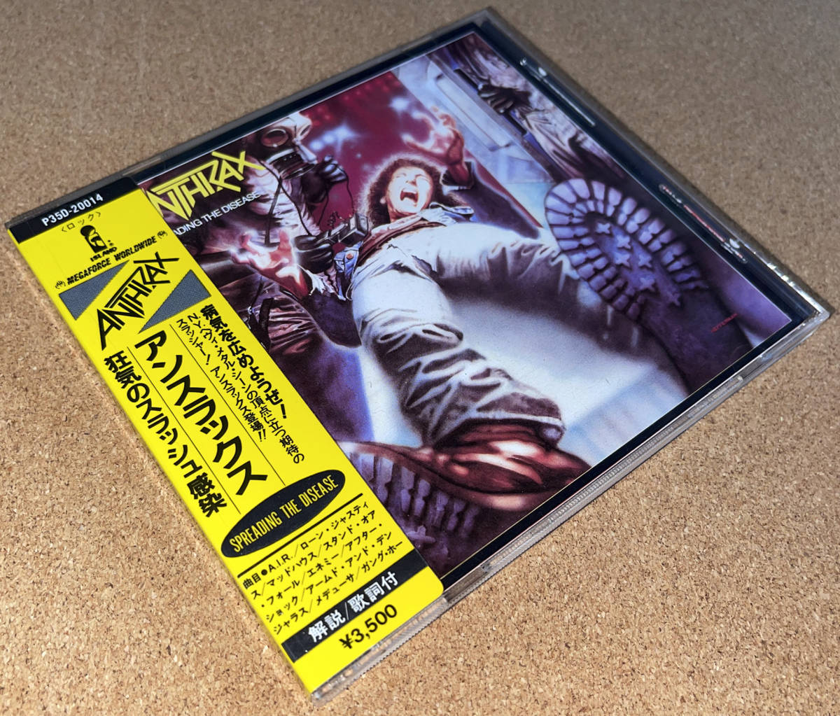 狂気のスラッシュ感染 アンスラックス ANTHRAX : - THE SPREADING