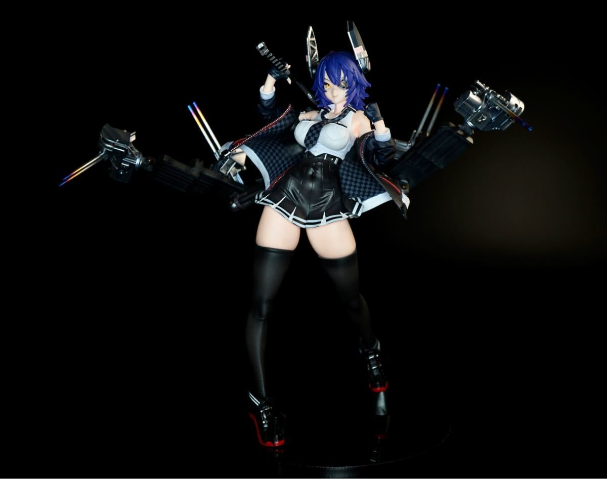 艦隊これくしょん 艦これ 天龍改二 可動 カラーレジンキット MADHANDS