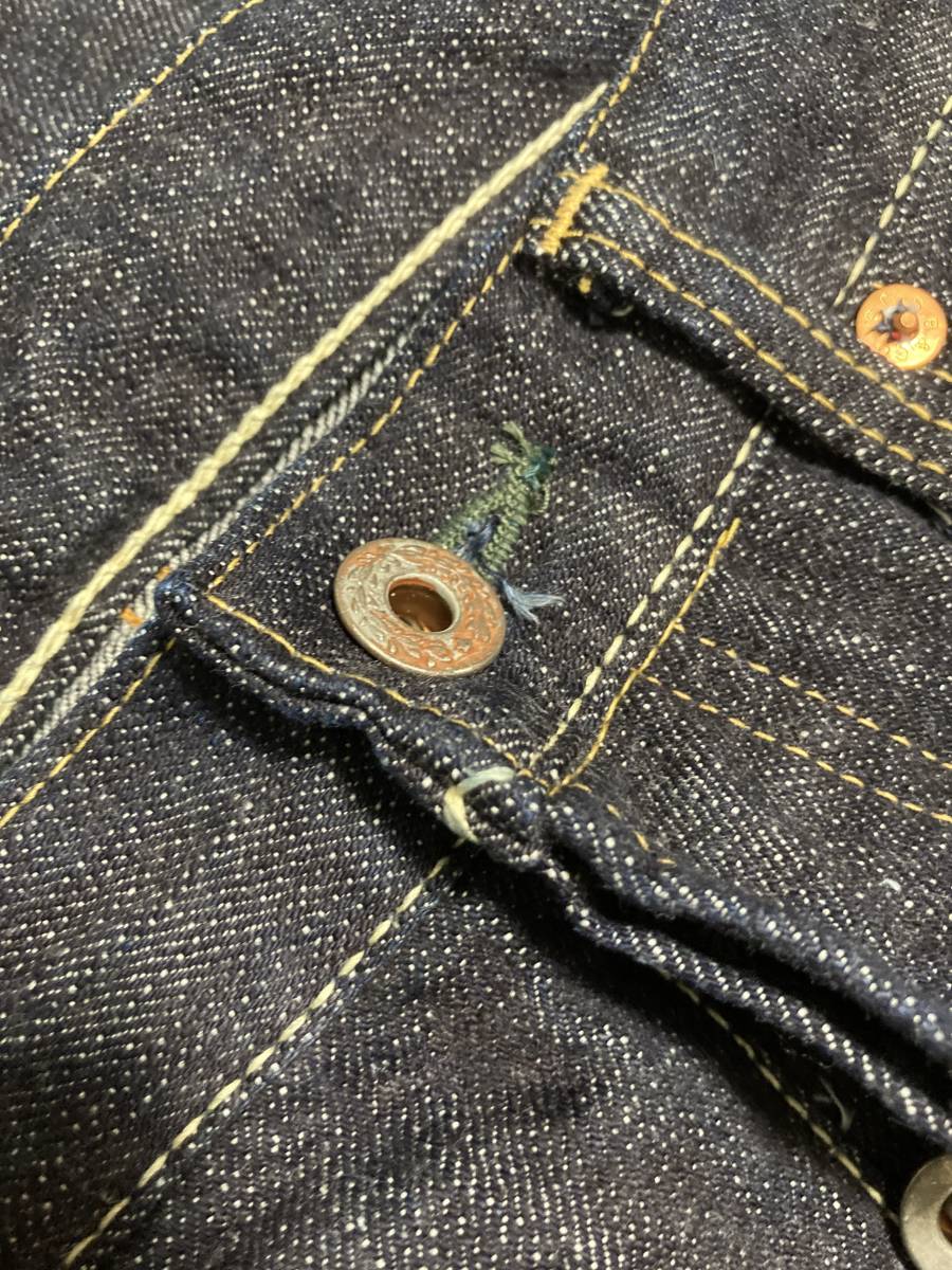 Pherrow's STORMY BLUE 短丈 40 ワッペン ヘリンボーン