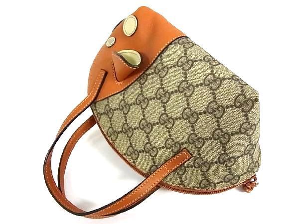 1円 □新品同様□ GUCCI グッチ 271093 キッズ GGスプリーム PVC