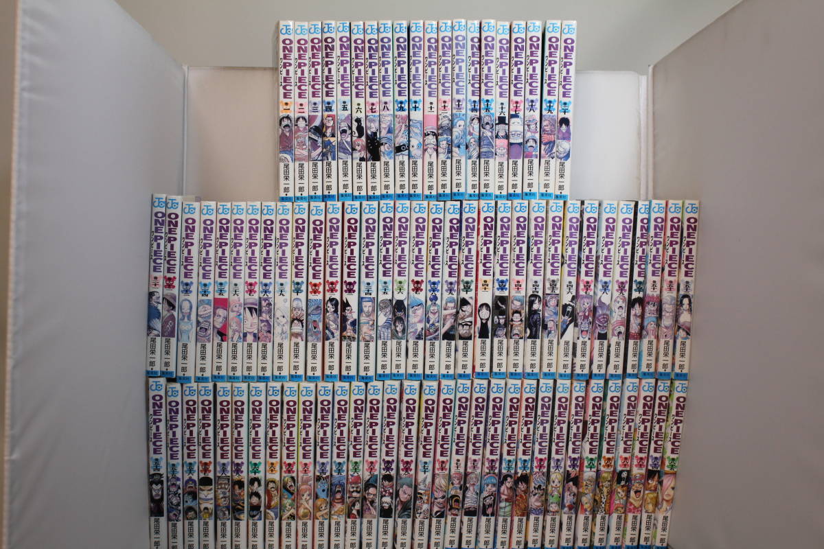 One Piece 1 85巻セット ワンピース 尾田栄一郎 少年ジャンプ 少年 売買されたオークション情報 Yahooの商品情報をアーカイブ公開 オークファン Aucfan Com