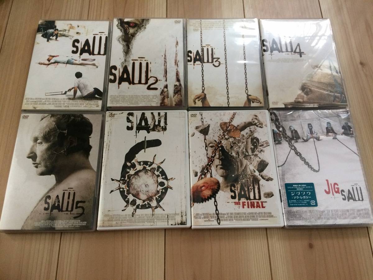 ソウ : SAW 1、2、3、4、5、6、ザ・ファイナル DVD + ジグソウ：ソウ