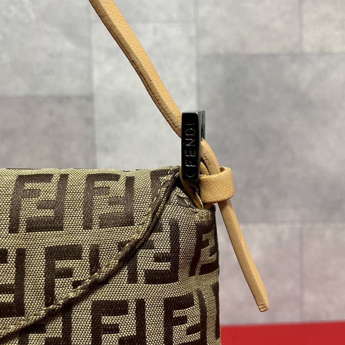1円～未使用品】FENDI フェンディ ズッカ柄 マンマバケット 保存袋 