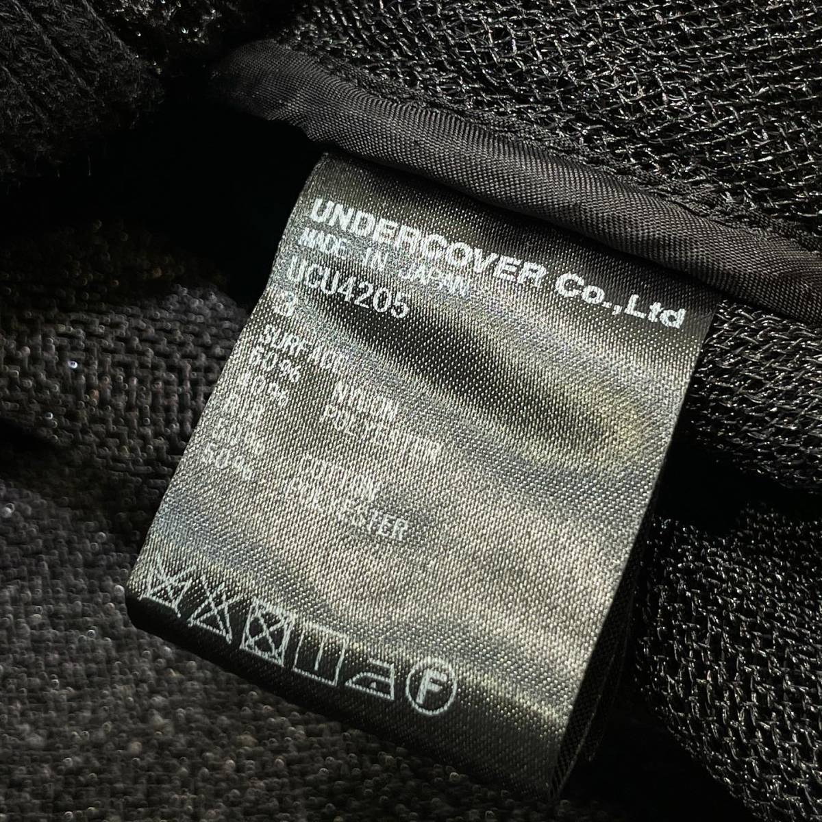18ss タグ付き UNDERCOVER メッシュビックスタジャン プロビデンスの目 
