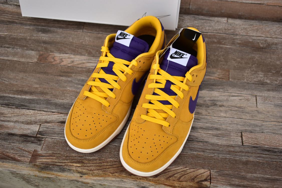新品27,5cm【NIKE BY YOU】DUNK LOW LAKERS PURPLE/YELLOW US9.5 新品27,5cm【NIKE BY YOU】DUNK LOW LAKERS PURPLE/YELLOW US9.5