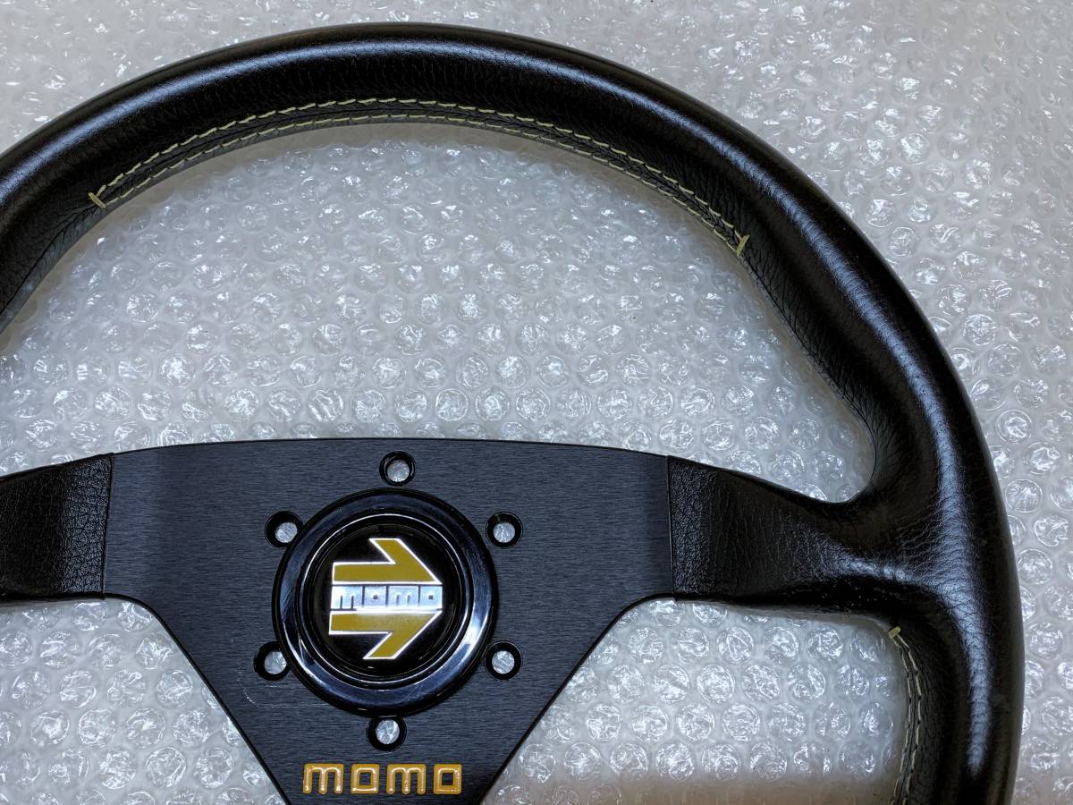 当時物 MOMO モモ VELOCE ヴェローチェ 32.5パイ 1993 ステアリング 旧 