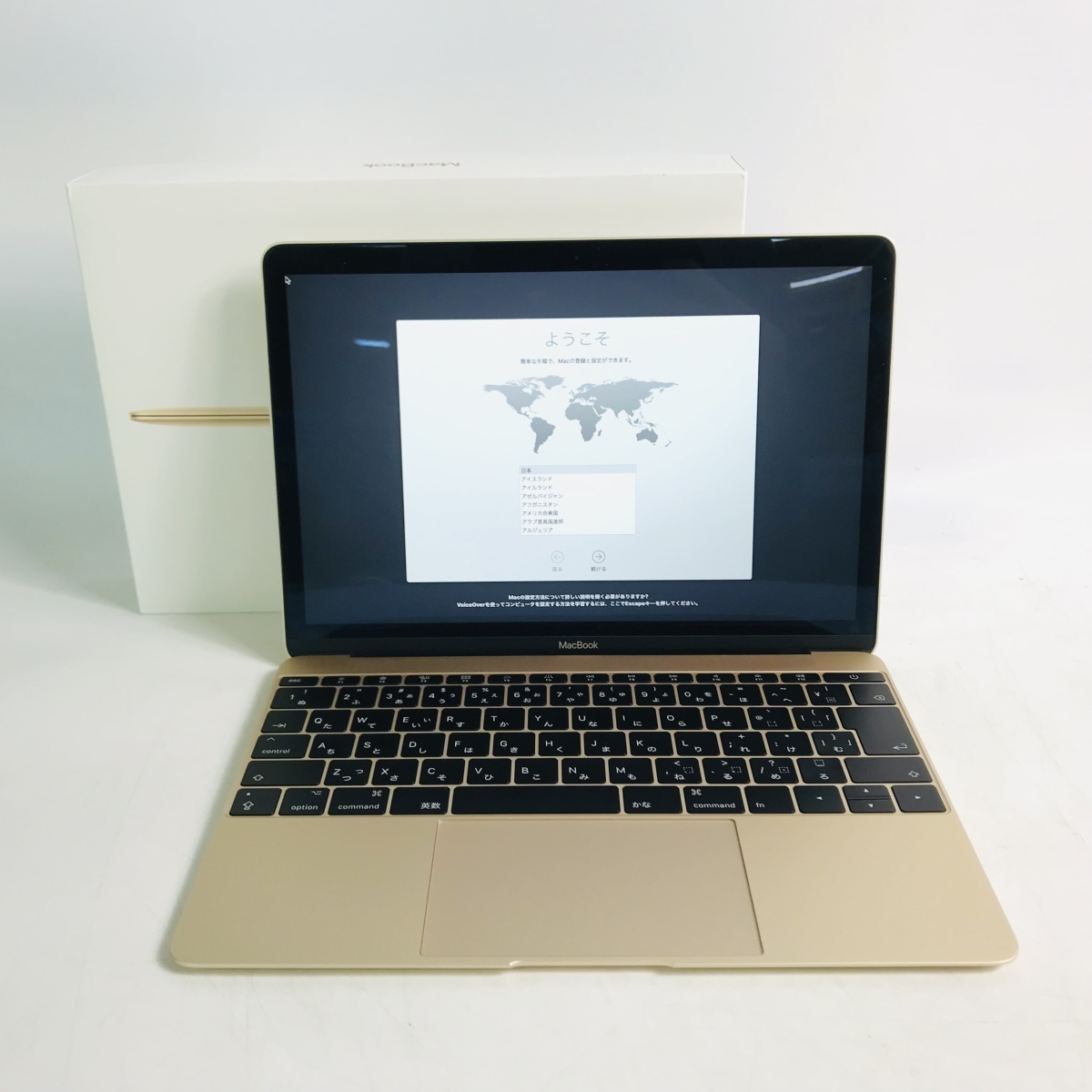 動作確認済み MacBook 12インチ（Mid 2017） Core m3 1.2GHz/8GB/256GB 