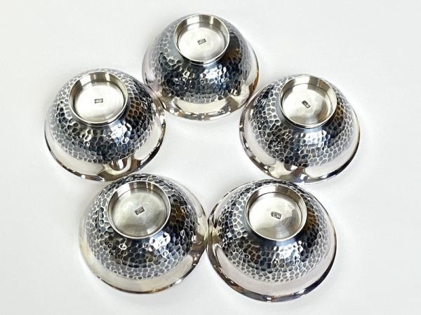 C86】1円スタート 未使用 純銀 SILVER 小判 盃 カップ お猪口 尚美堂 酒
