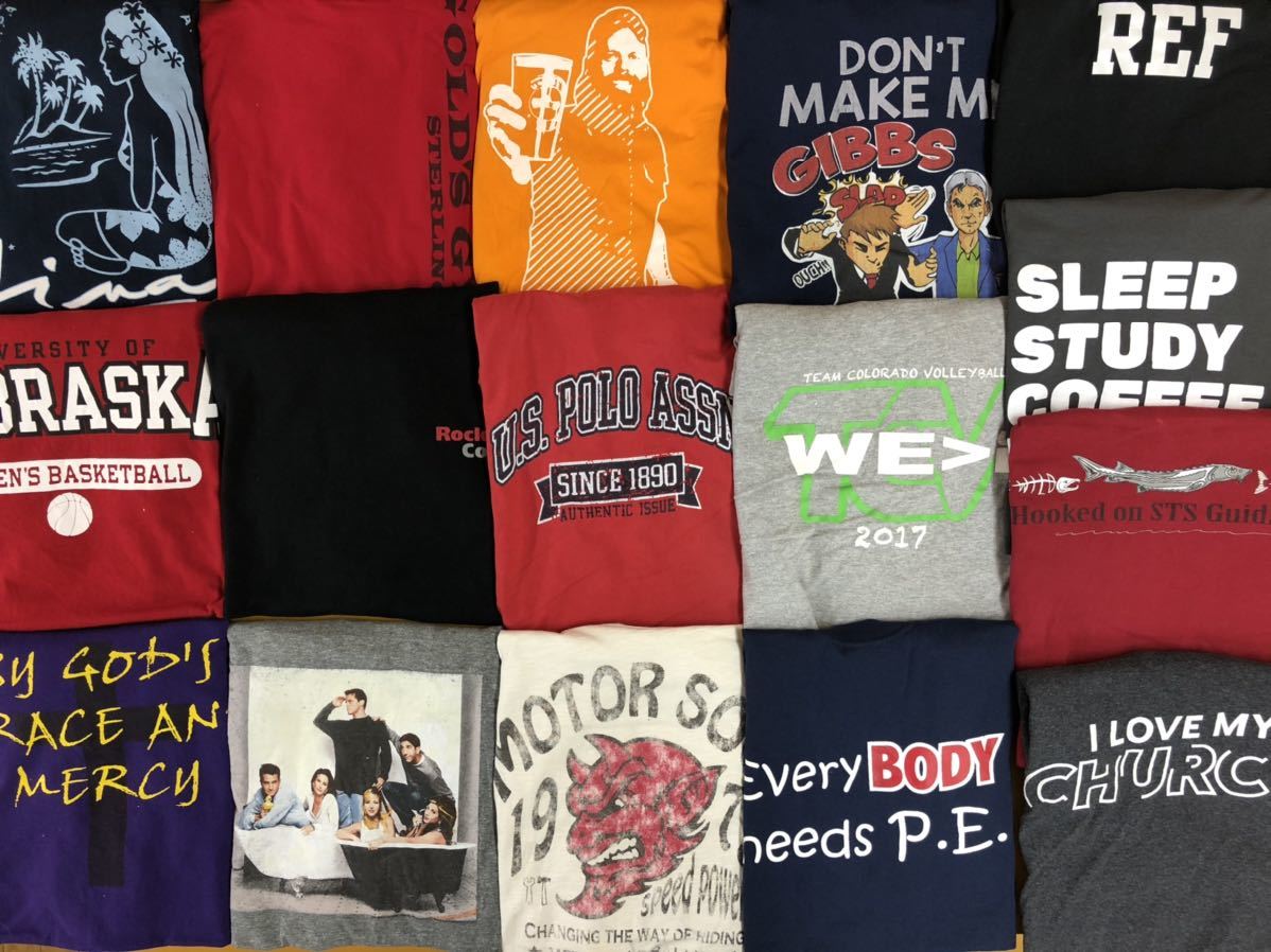 USA古着卸 半袖 Tシャツ 2XL 16枚 セット まとめ売り 1円スタート 大量