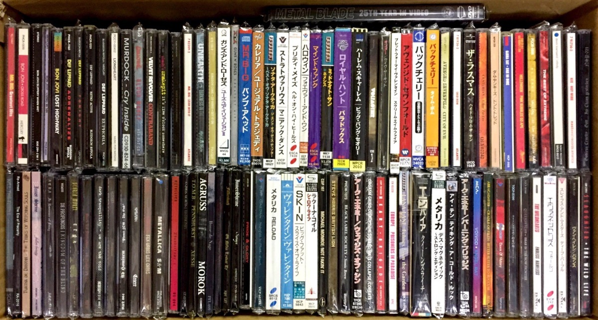ハードロック メタル 洋楽 ジャパメタ CD まとめ売り 日本盤 ハードロック 1円スタート 洋楽 ロック CD 100枚 まとめ売り Yahoo