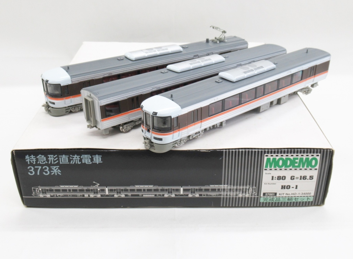 MODEMO HO-1 特急形直流電車 373系 3両セット その2【D】oah062502