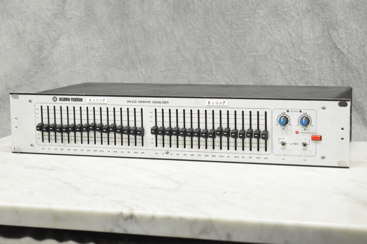 Klark teknik DN332 グラフィックイコライザー KLARK 【公式通販】