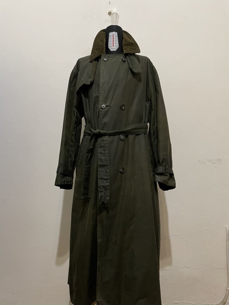 【全国無料，定番】 名作 90年代 イギリス製 3クラウン Barbour バブアー オイルドコットントレンチコート 42 ベルト付き ビデイル スペイ ベンタイル(男性用)｜売買されたオークション情報、yahooの商品情報をアー 男性用