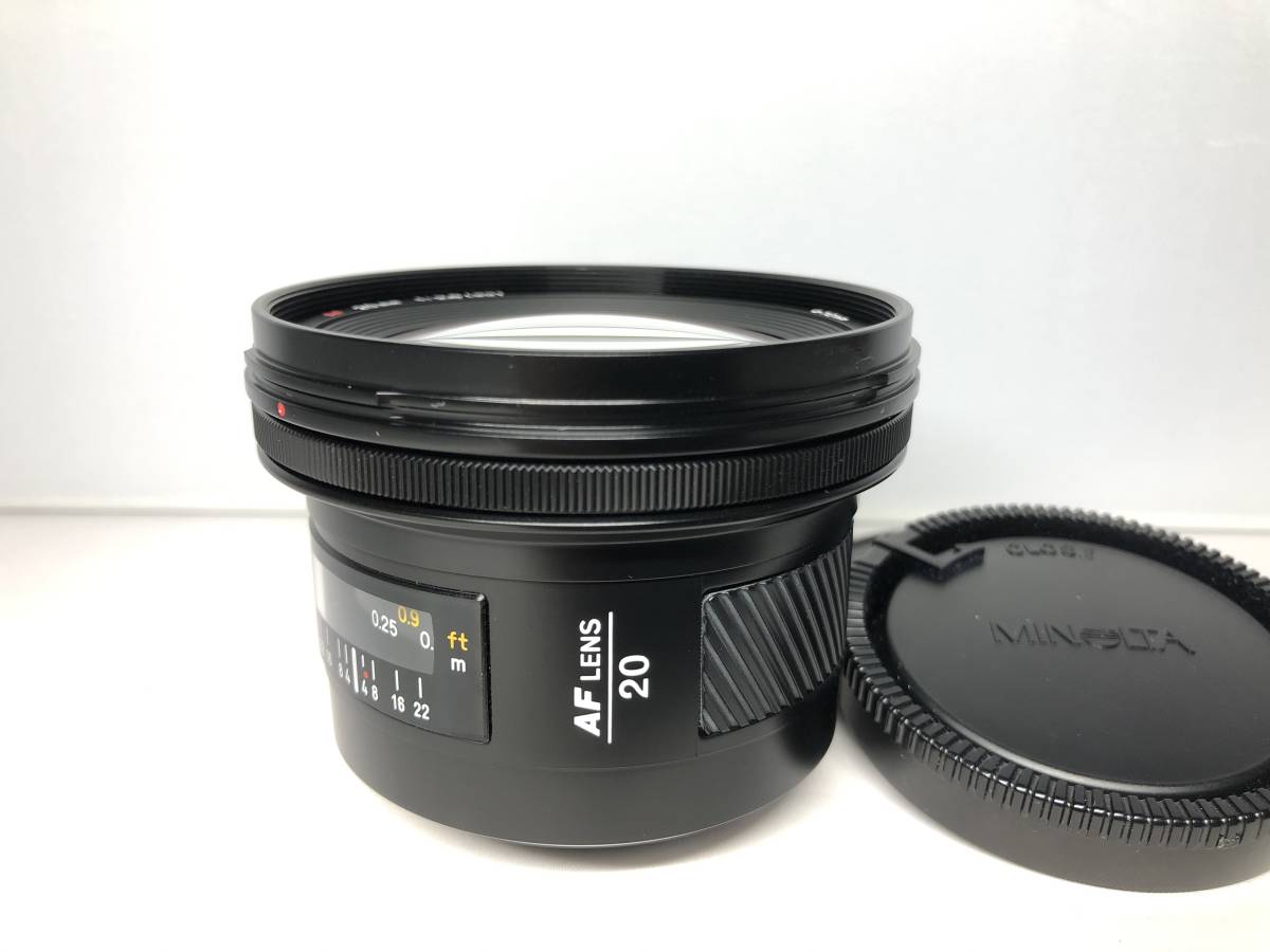 AF 20mm MINOLTA F2.8 ミノルタ 公式通販 Minolta New 中古 αシリーズ 