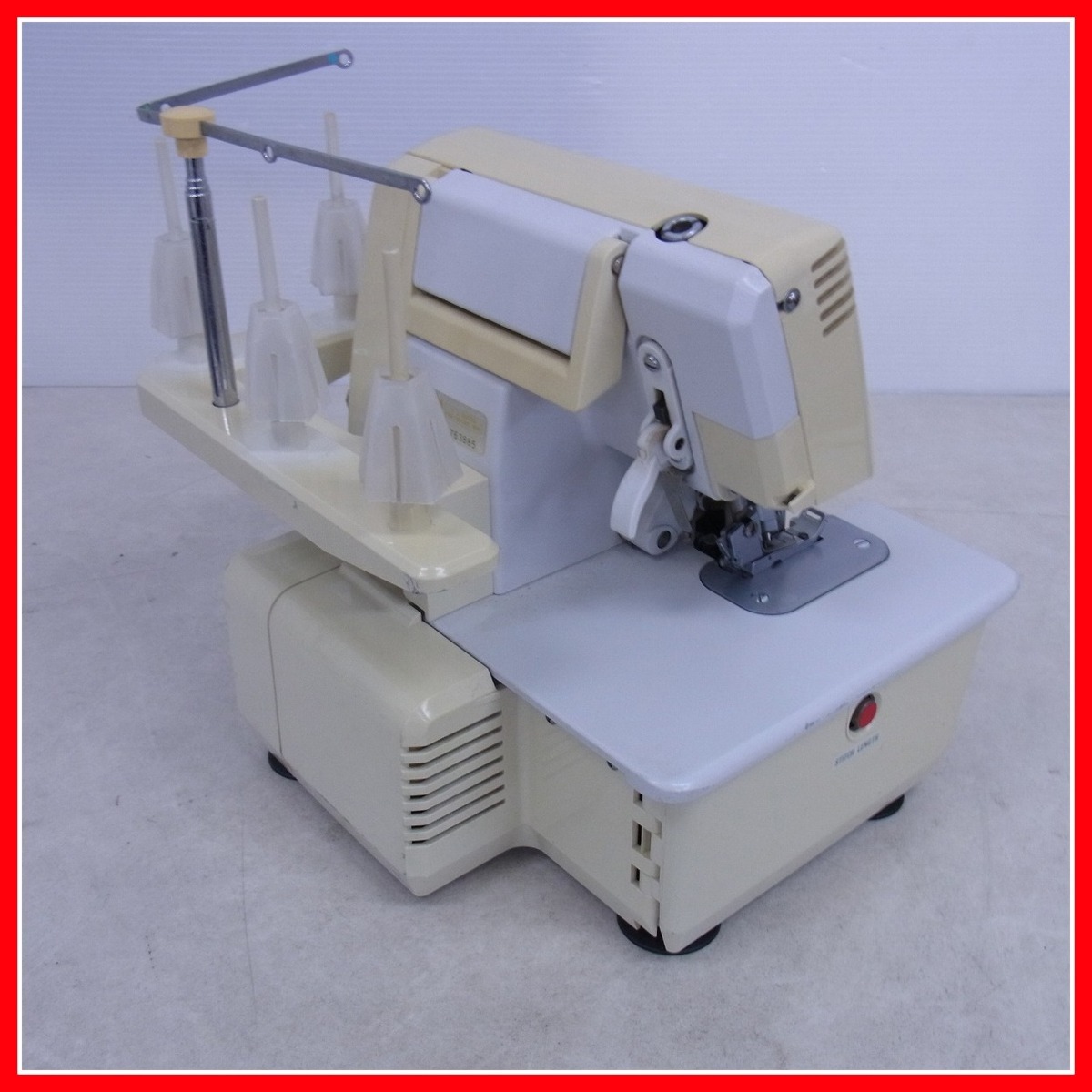 ★JUKIジューキ ロックミシン baby lock ベビーロック BL4-828DF KNIT SEWING CLUB キミエ サトウ ペダル付 ジューキ ジャンク【20 ジューキ baby lock ジャンク BL2-207 BL341