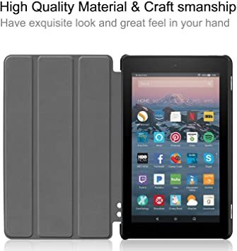 レッド Fire 7 2019 Fire 7 2019 ケース Fire 7 2019 カバー スタンド機能付き 保護ケース 強_4