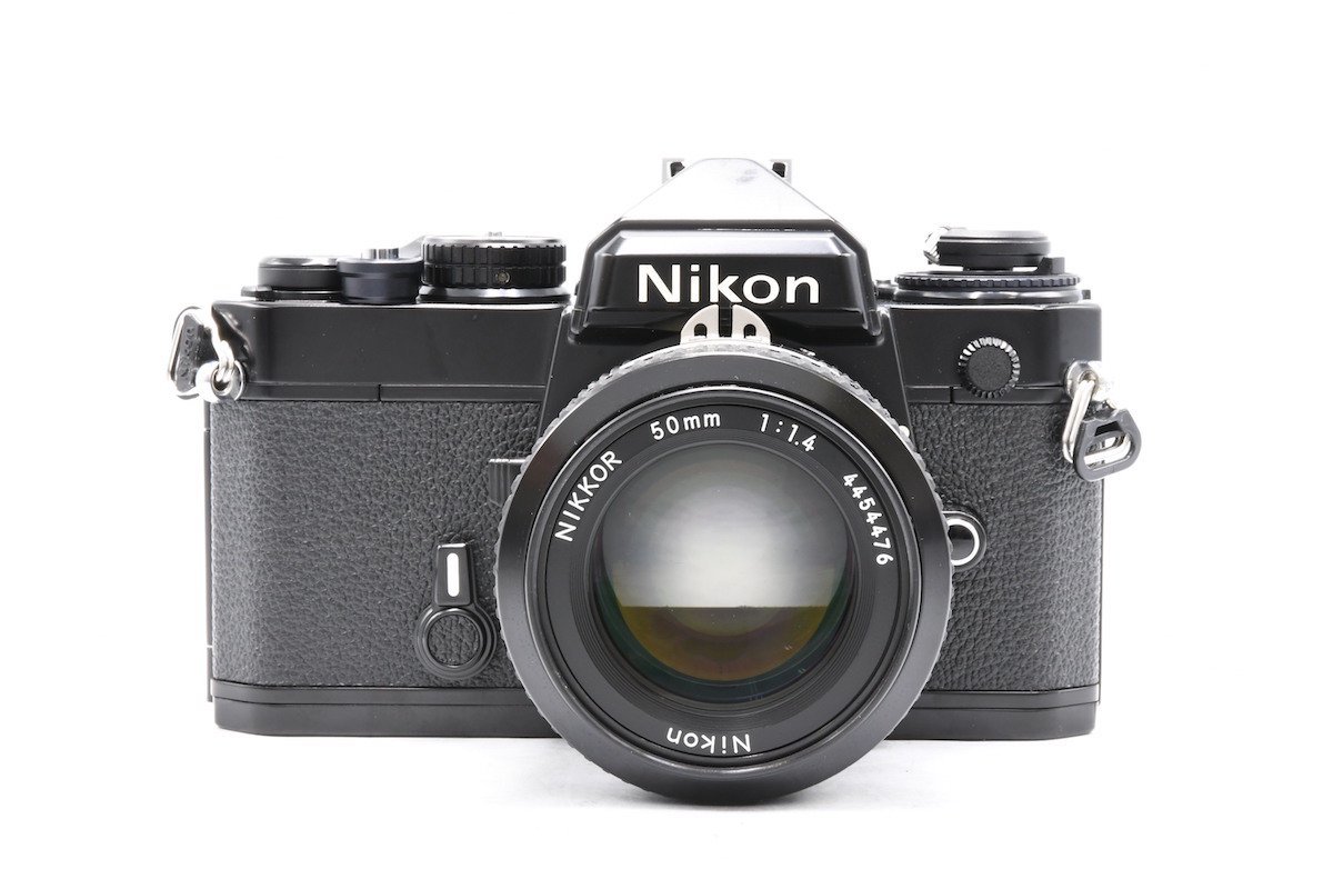 フィルムカメラ Nikon FE Ai NIKKOR 50mm F1.4 ◇ Nikon ニコン FE + AI NIKKOR 50mm F1.4 フィルムカメラ MF一眼レフ