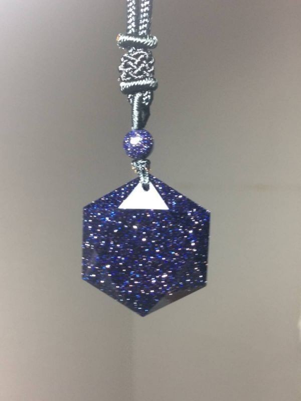 Premio Fortuna ブルーゴールドストーン 紫金石 の六芒星ペンダント ネックレス 別名ブルーサンドストーン 紐なし カラーストーン 売買されたオークション情報 Yahooの商品情報をアーカイブ公開 オークファン Aucfan Com