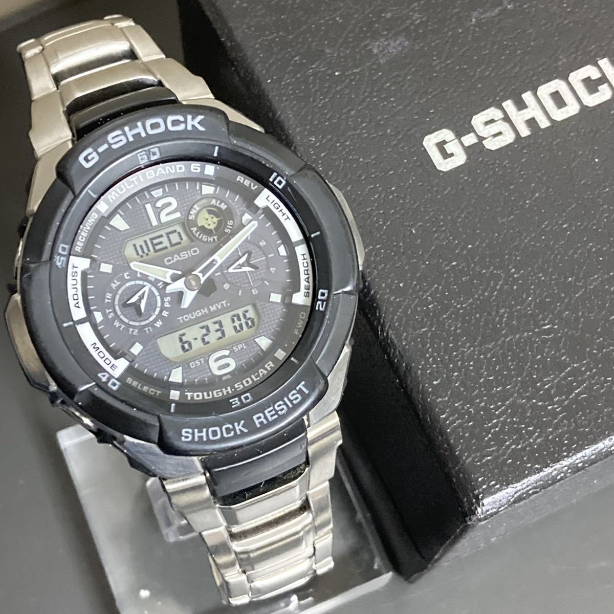 CASIO G-SHOCK GW-3500D-1AJF タフソーラー 電波受信 電波ソーラー 