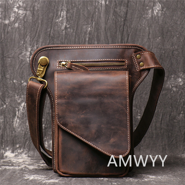 人気 ショルダー ホルスターバッグ メンズ 本革 ウエストバッグ ワンショルダー レザー 斜めがけ ショルダーバッグ AMWYY-MB-41