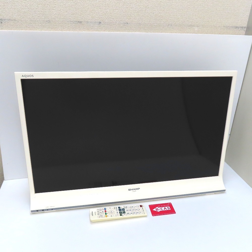Ae584201 シャープ 液晶テレビ LC-32J10 32型 2014年製 ホワイト SHARP