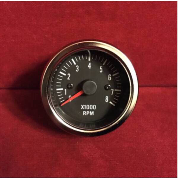 ◆ 黒 52mm タコメーター 旧車 汎用 高速有鉛 ビンテージ レトロ 回転数 Yahoo!オークション - 即決 52mm タコメーター ブラック 回転数 旧車