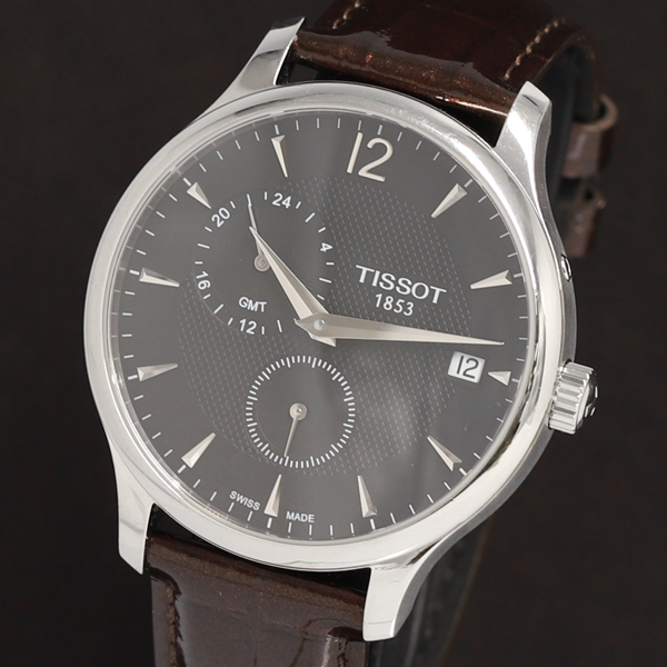 TISSOT 腕時計 - 稼働 3613の 外箱 デイト PR50 ラウンド 美品TISSOT