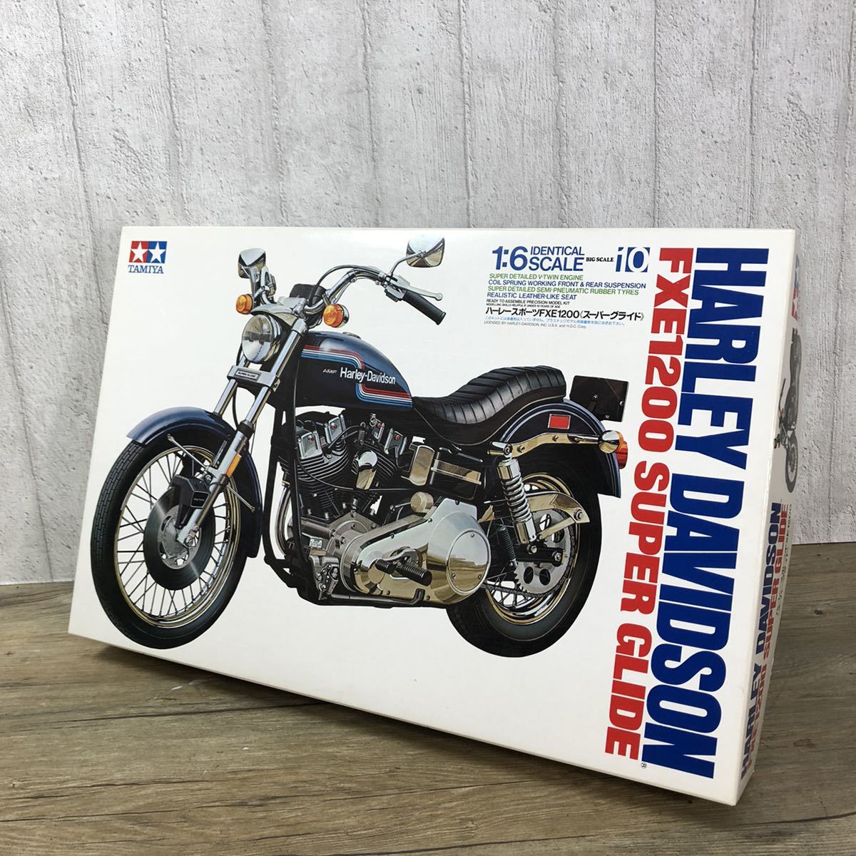 タミヤ 1/6 ハーレーダビッドソン FXE1200 模型・プラモデル