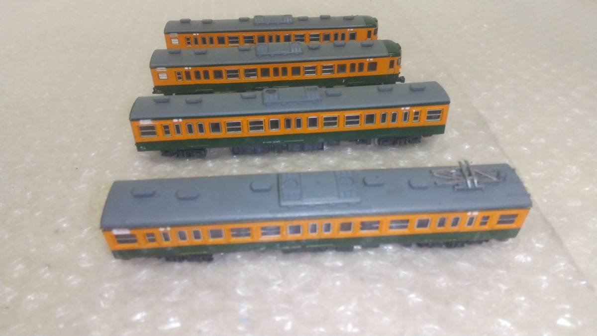 Nゲージ KATO 113系 近郊電車 湘南色 4両(M車)セット クハ111＆