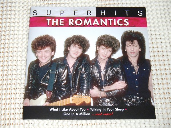 廃盤 The Romantics ロマンティックス Super Hits /良質ベスト Wally Palmar ( Empty Hearts ) Jimmy Marinos ( Motor City Rockers )在籍