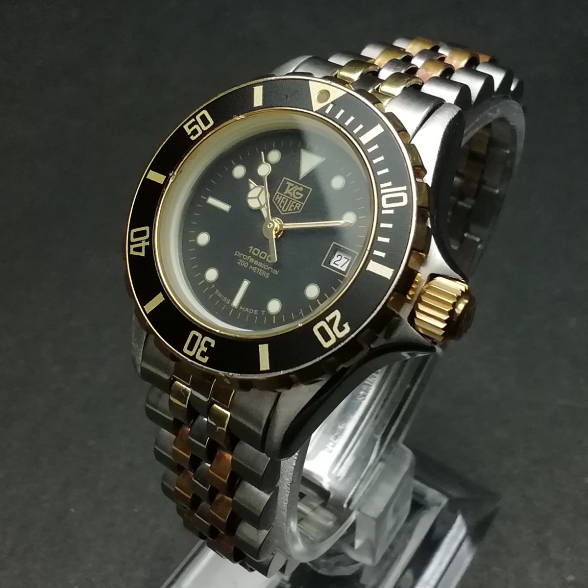 良品 TAG HEUER Professional タグホイヤー 1000シリーズ プロ200M 