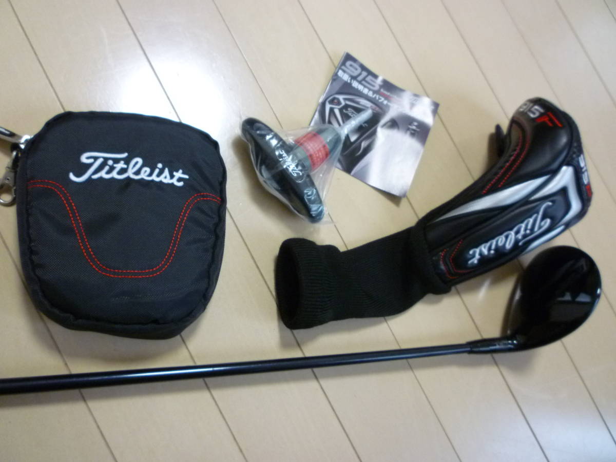 本物保証，大得価 タイトリスト 915F 7W フェアウェイウッド TOUR AD ｍｊ-6ｓ カバー トルクレンチ ポーチ付き(その他)｜売買されたオークション情報、yahooの商品情報をアーカイブ公開 - オークファン その他