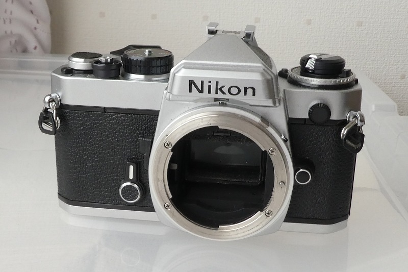 NIKON FE フィルムカメラ 動作品 NikonFEシルバーボディ動作 【公式通販】
