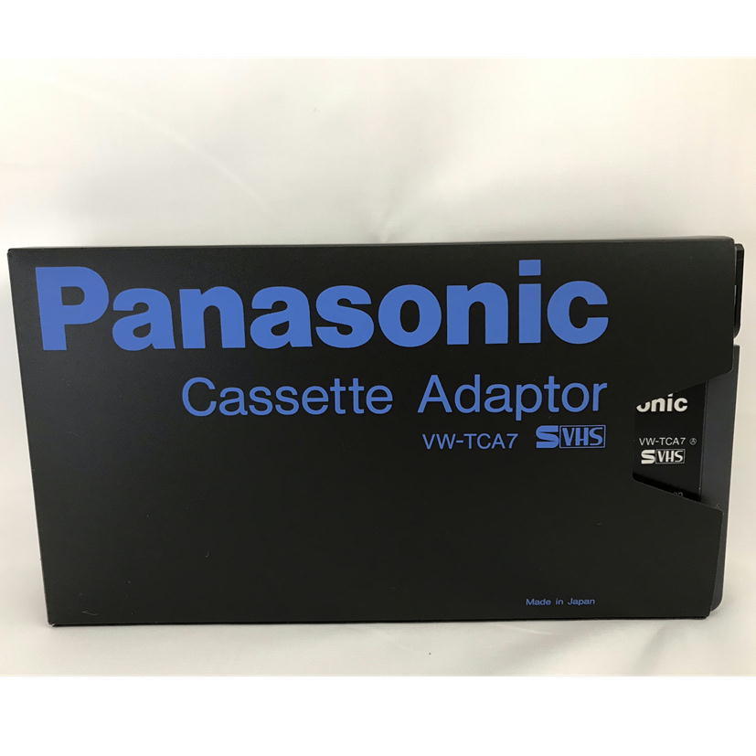 1円 ジャンク Panasonic パナソニック/VHSカセットアダプター/VW-TCA7