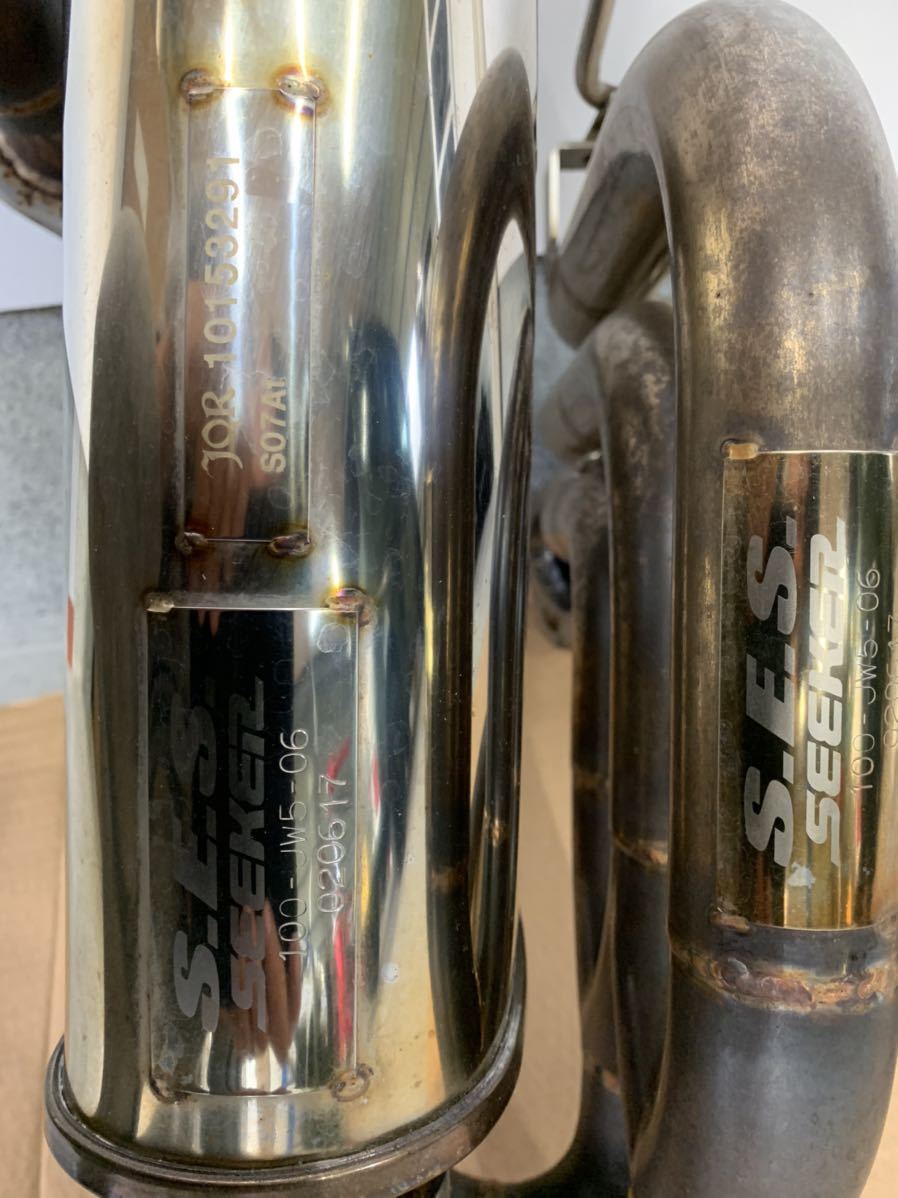 受注生産品 J 039 S 50rs Jw5用 R304 R304 S6 50rs Racing S660 エキゾーストシステム ステンレス センター出し ホンダ メーカー在庫限り品 Racing