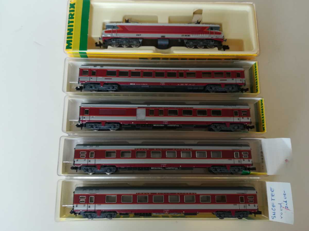 新品，定番人気 Nゲージ minitrix SNCF CC6500 TEE 客車4両セット(外国車輌)｜売買されたオークション情報、yahooの商品情報をアーカイブ公開 - オークファン 外国車輌