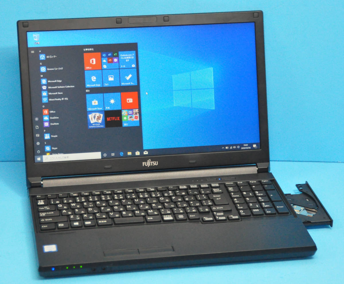 LIFEBOOK 富士通 : A576⁄S Core ノートパソコン 中古 2.4GHz⁄8GB 6300U 