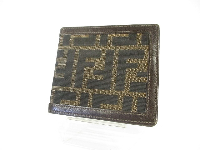 専用です FENDI フェンディ 二つ折り 財布 FENDI(フェンディ) ⁄ ブラウン 総柄