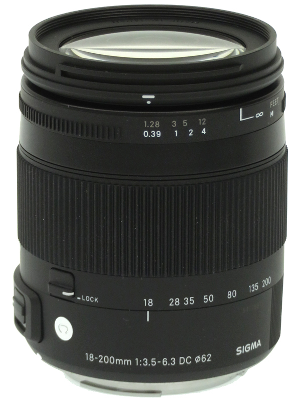 中古 【SIGMA】シグマ『18-200mm F3.5-6.3 DC MACRO OS HSM キヤノンEF-S用』デジタル一眼レフカメラ用レンズ 1週間保証