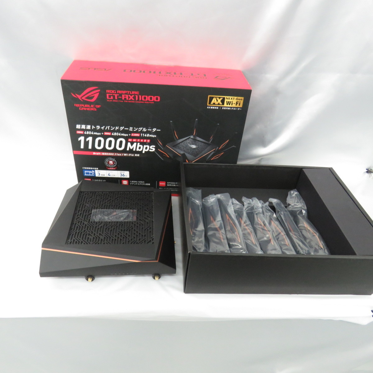 4804+1148Mbps ASUS WiFi Wi-Fiルーター 6(ax) エイスース 無線LAN