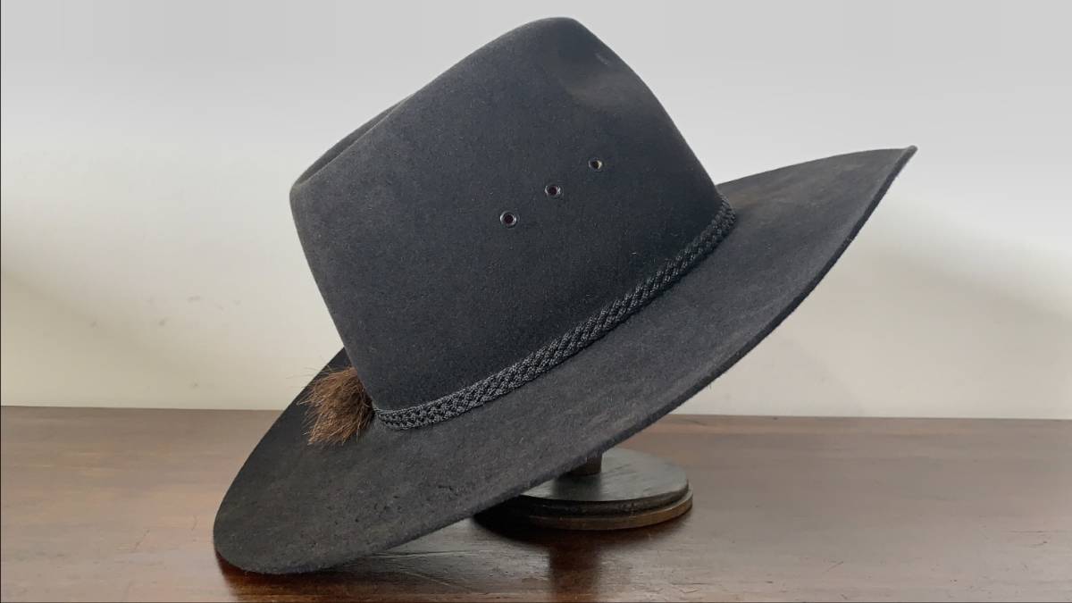 visvim ビズビム VISVIM LAUREATE HAT KOFU (RABBIT) BLACK M/L