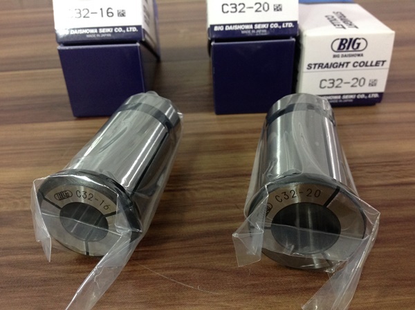 【RH-6290】BIG ニューベビーチャック コレットNBC13-10，11 ストレートコレットC20-8，10， C32-16，20 プルスタッドボルトPMO40MG 11個セット | ニューベビーコレット BIG NBC13-5.0AA NBC13-10.5AA 137-7809