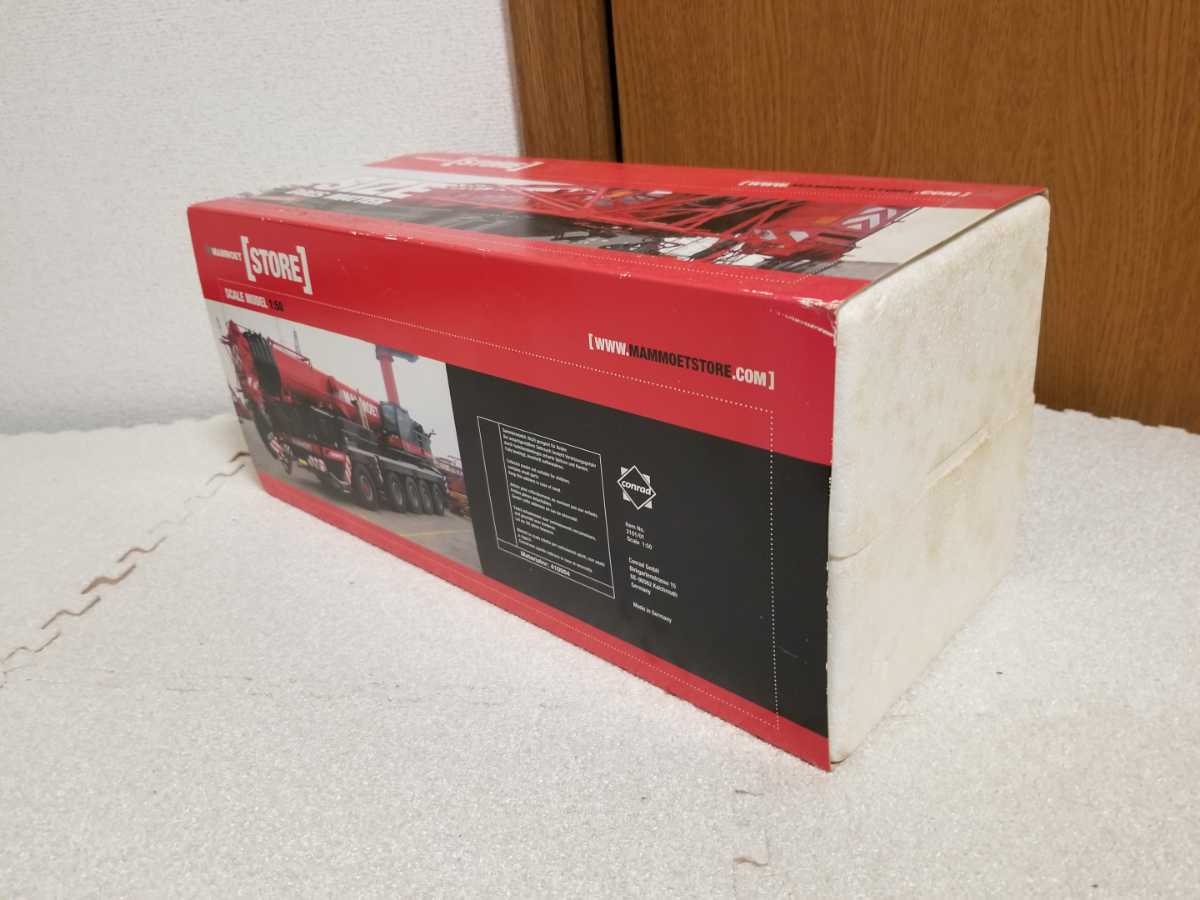 1/50　mammoet LTM1200　スケールモデル　ダイキャスト　建機　クレーン_2