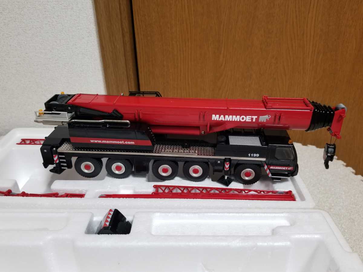 1/50　mammoet LTM1200　スケールモデル　ダイキャスト　建機　クレーン_5
