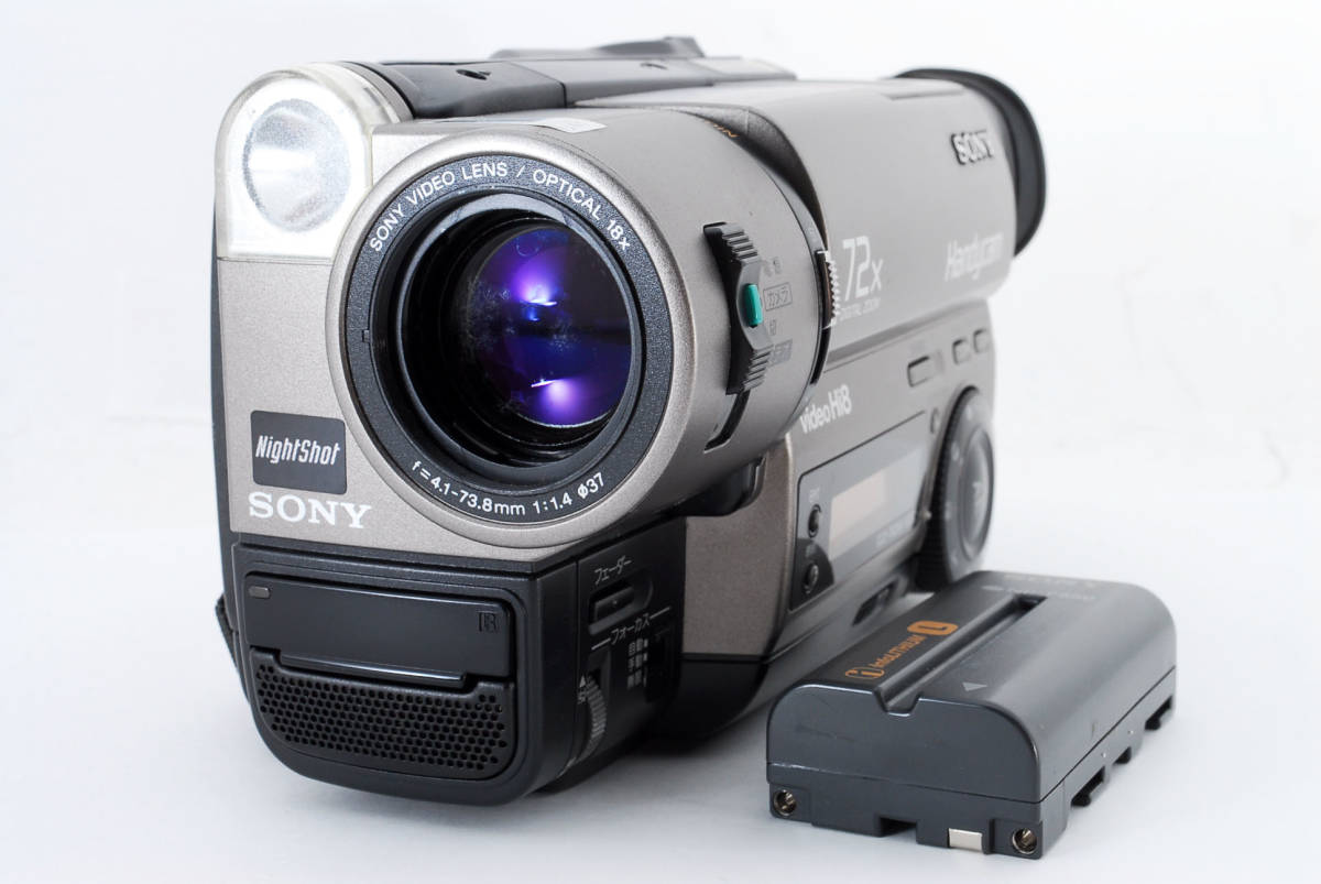 SONY CCD-TR290 Hi8 ビデオカメラ ソニー 8mm Video8 整備済み video