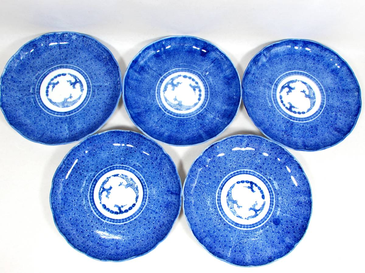 古伊万里／レトロな “印判微塵唐草文大徳利“ 古伊万里／レトロな “印判微塵唐草文大徳利“ 【公式通販】